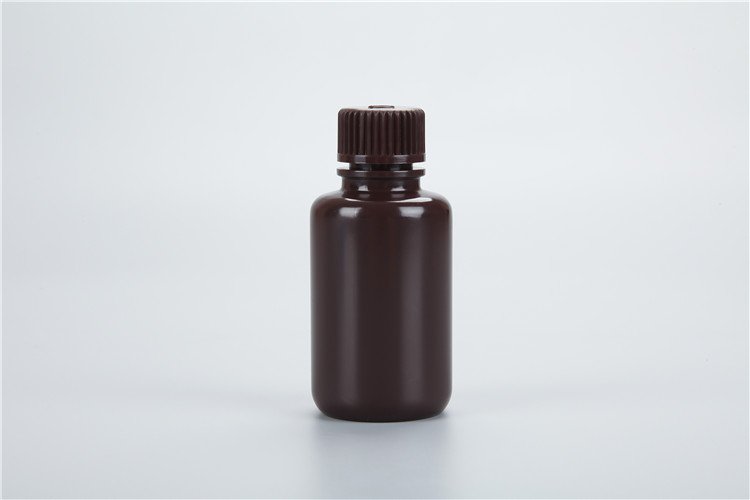 60ml boca estreita HDPE marrom