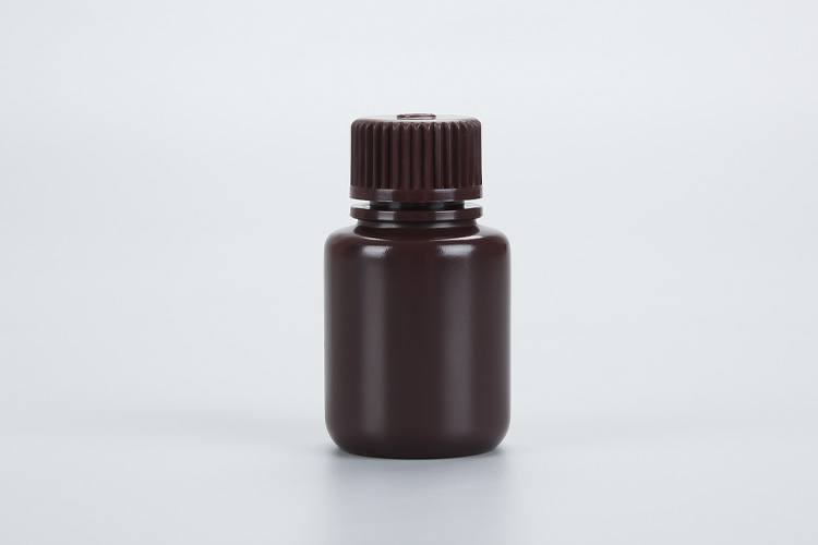 HDPE marrom estreito 30ml